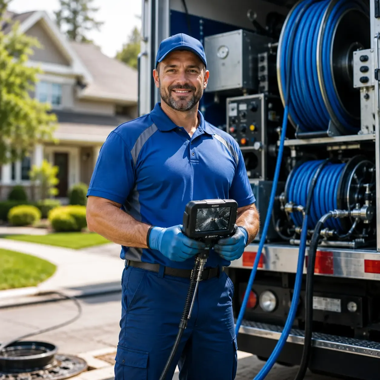 Local outdoor drain cleaning specialists in Seguin, TX